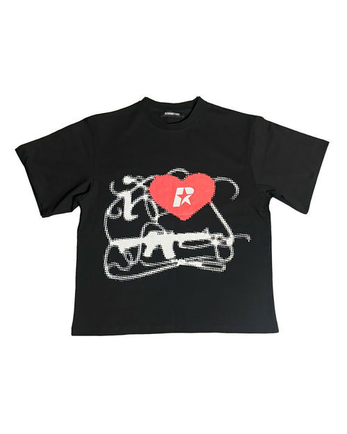 Gun Black Tee