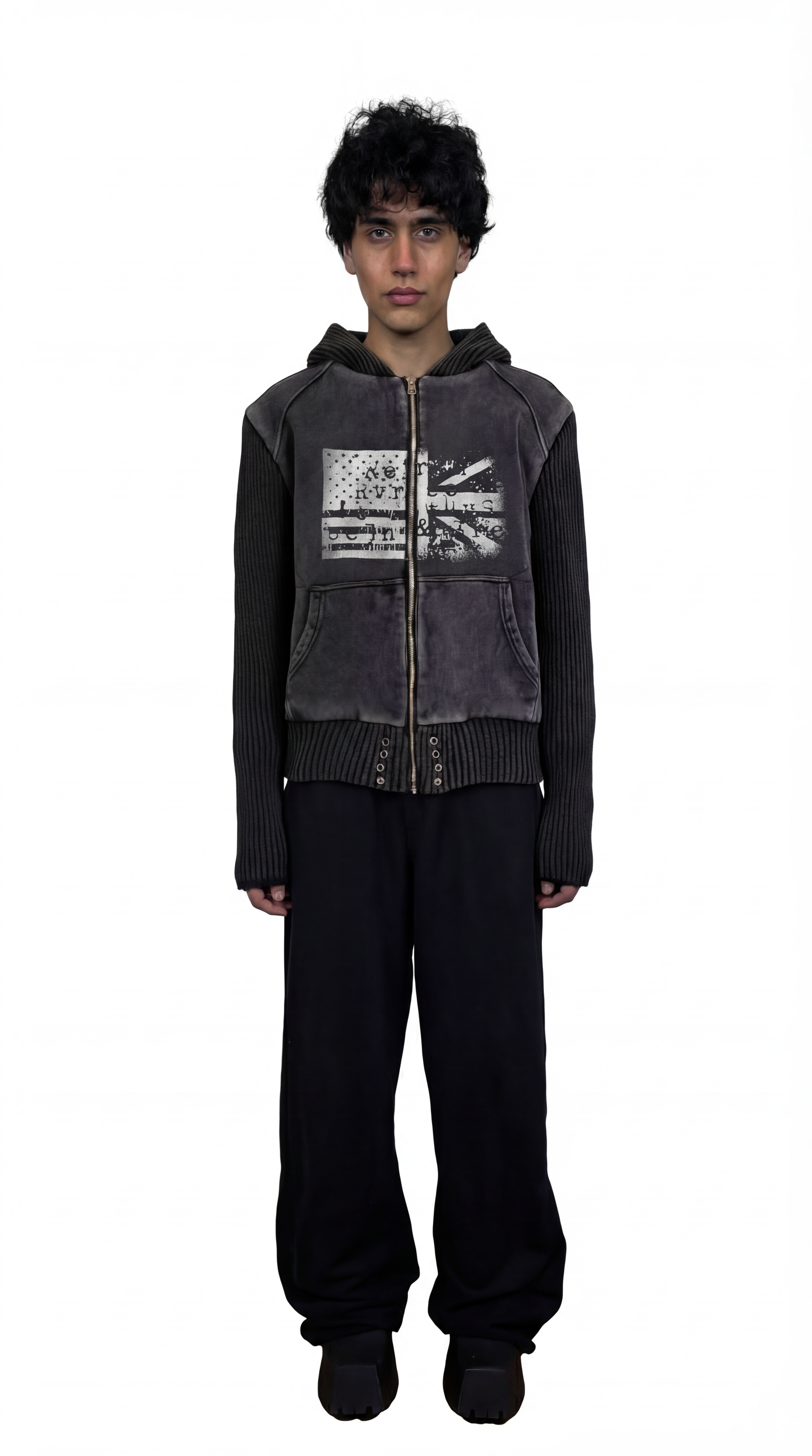 Uniorica Washed Zip-Up